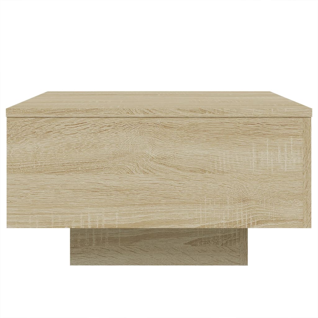 Salontafel Niels - 55 x 55 x 31 cm - sonoma eiken