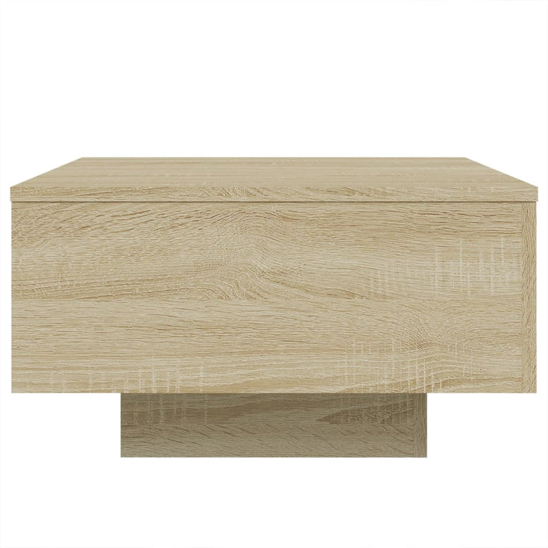 Salontafel Niels - 55 x 55 x 31 cm - sonoma eiken
