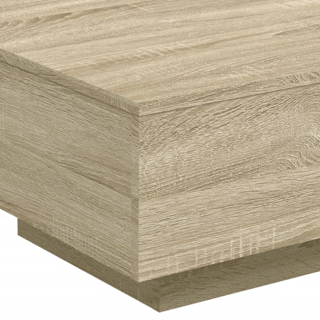 Salontafel Niels - 55 x 55 x 31 cm - sonoma eiken
