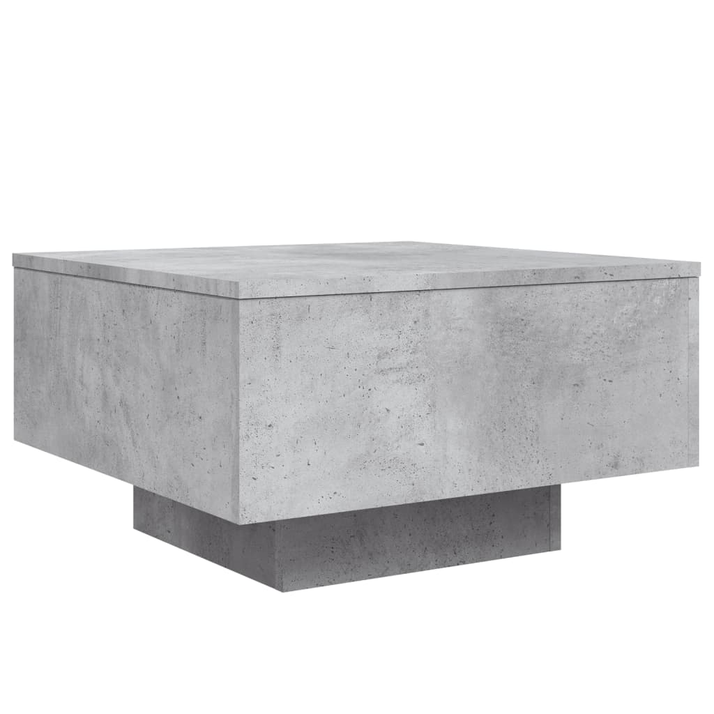 Salontafel Niels - 55 x 55 x 31 cm - betongrijs