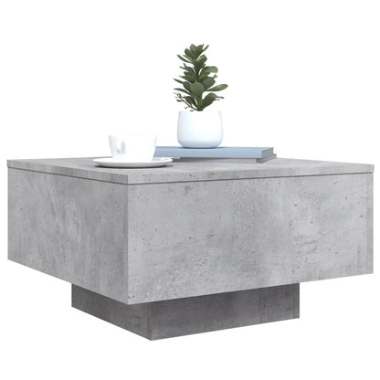 Salontafel Niels - 55 x 55 x 31 cm - betongrijs