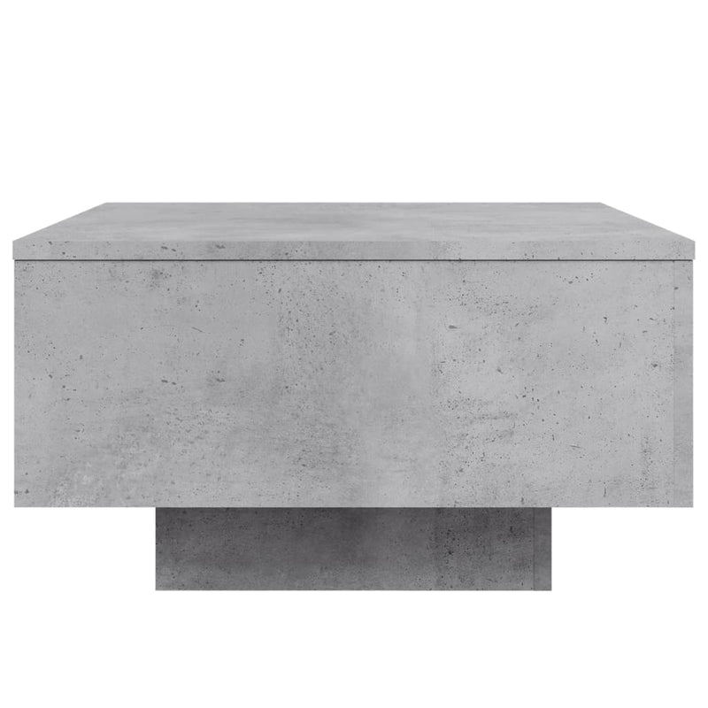 Salontafel Niels - 55 x 55 x 31 cm - betongrijs