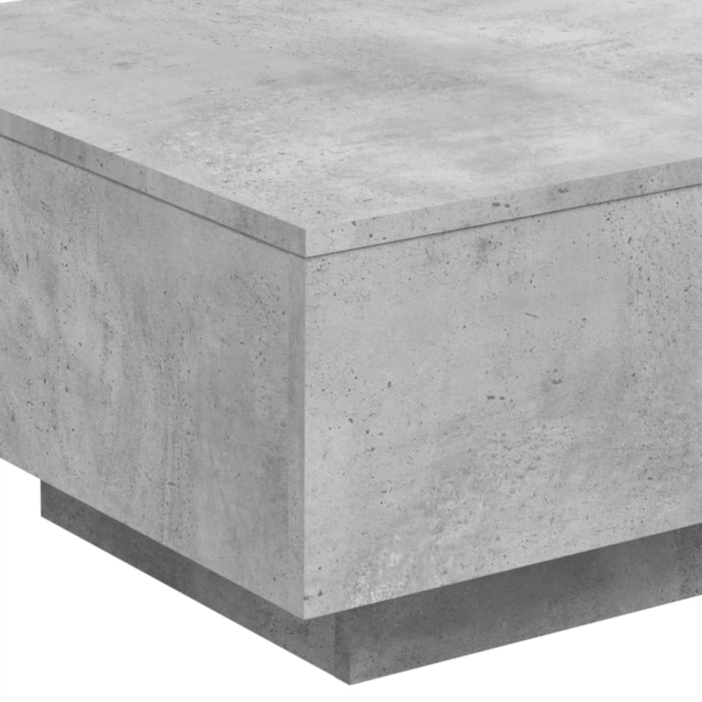 Salontafel Niels - 55 x 55 x 31 cm - betongrijs