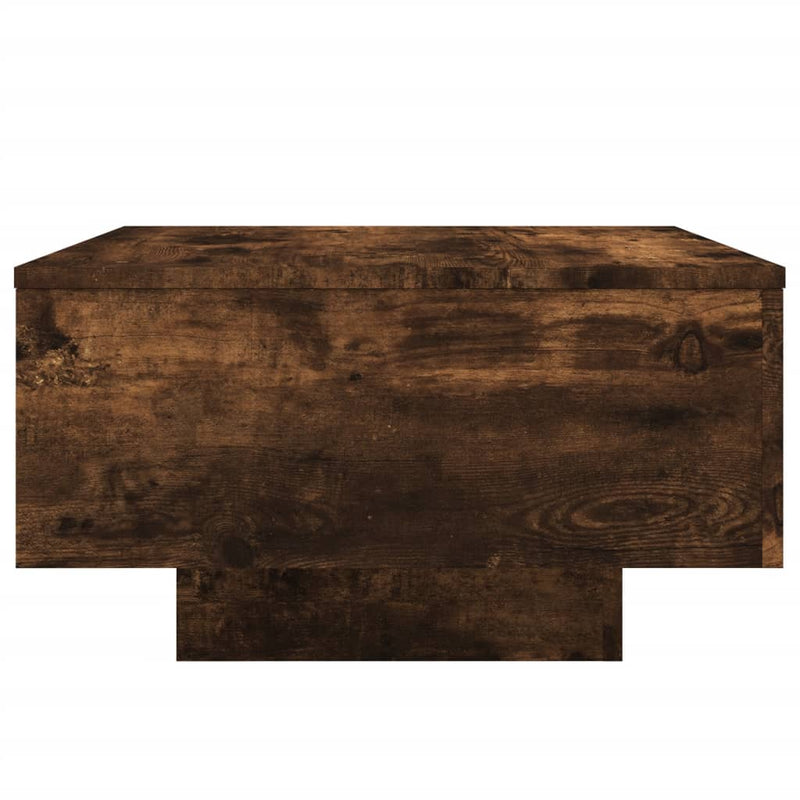 Salontafel Niels - 55 x 55 x 31 cm - gerookt eiken
