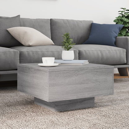 Salontafel Niels - 55 x 55 x 31 cm - grijs sonoma