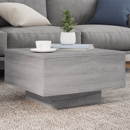 Salontafel Niels - 55 x 55 x 31 cm - grijs sonoma