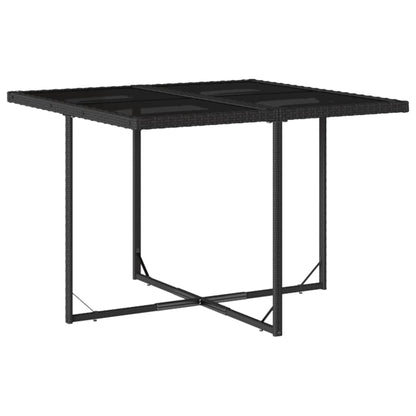 Tuinset Corneel - 5-delig - met kussens - zwart en beige