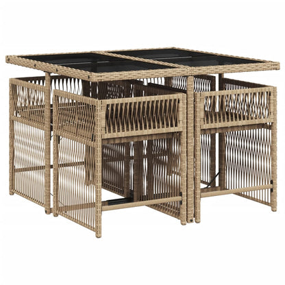 Tuinset Marnix - 5-delig - met kussens - beige