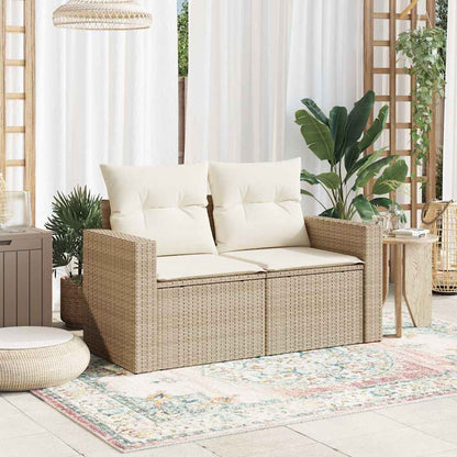 Tuinbank Ties - met kussens - beige