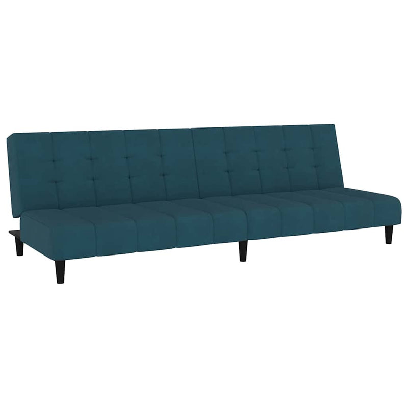 Slaapbank Louis - 2-zits - blauw – extra afbeelding