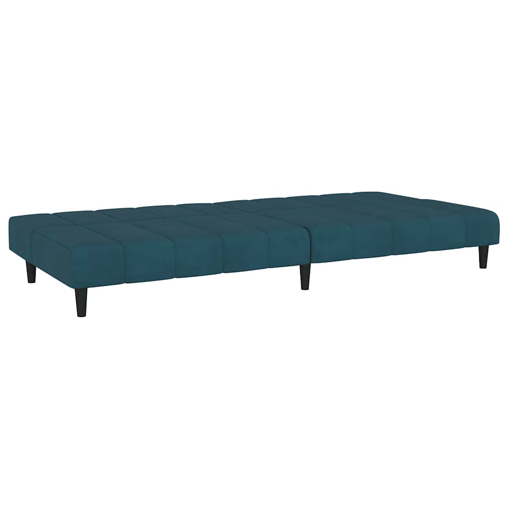 Slaapbank Louis - 2-zits - blauw