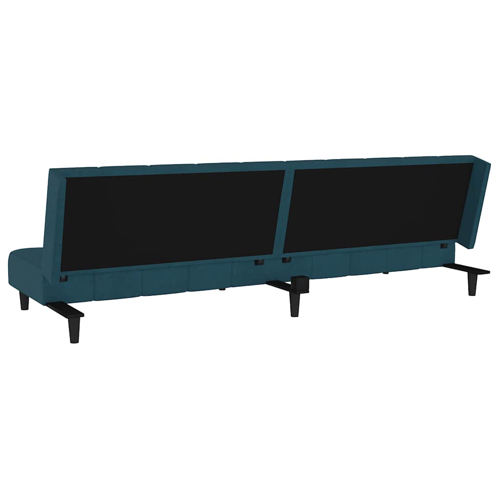 Slaapbank Louis - 2-zits - blauw