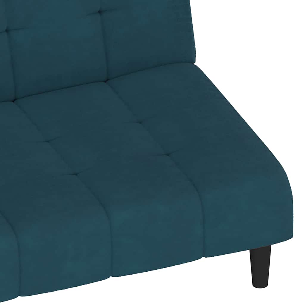 Slaapbank Louis - 2-zits - blauw