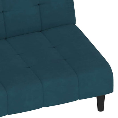 Slaapbank Louis - 2-zits - blauw
