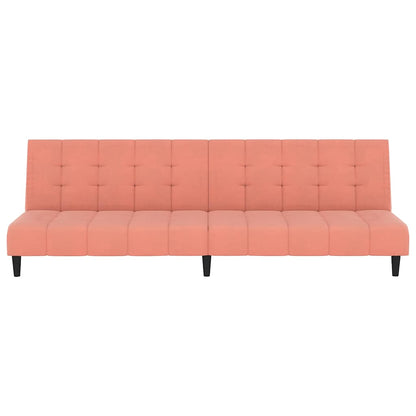 Slaapbank Louis - 2-zits - roze