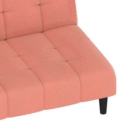 Slaapbank Louis - 2-zits - roze
