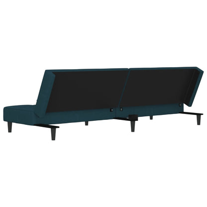 Slaapbank Reese - multifunctioneel - blauw