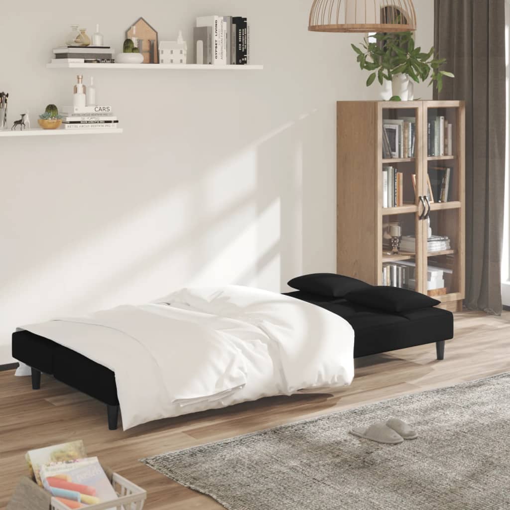 Slaapbank Reese - multifunctioneel - zwart