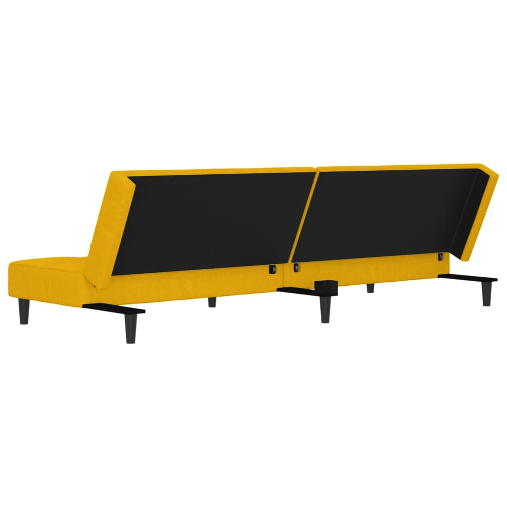 Slaapbank Reese - multifunctioneel - geel
