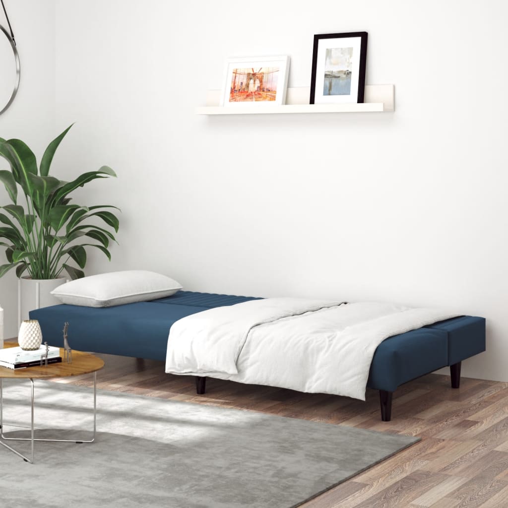 Slaapbank Felix - multifunctioneel - blauw