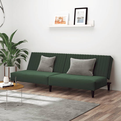 Slaapbank Felix - multifunctioneel - donkergroen