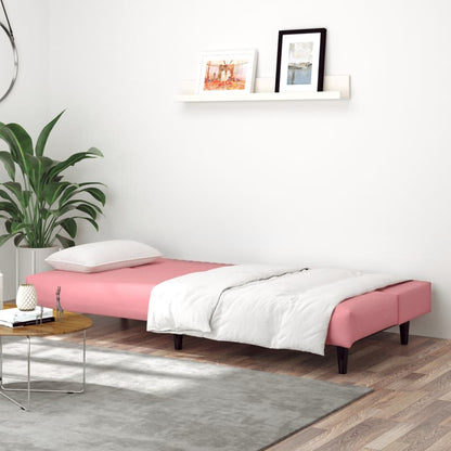 Slaapbank Felix - multifunctioneel - roze