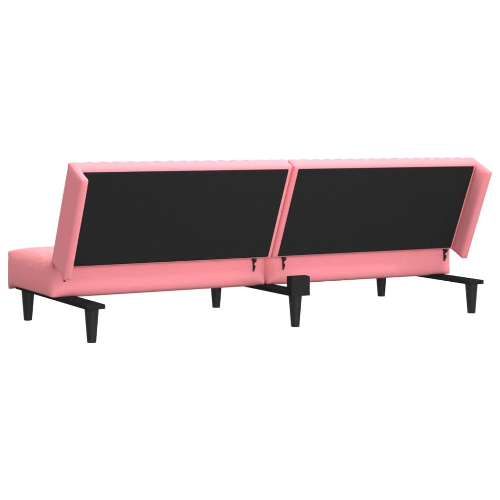 Slaapbank Felix - multifunctioneel - roze