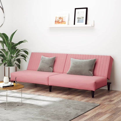 Slaapbank Felix - multifunctioneel - roze