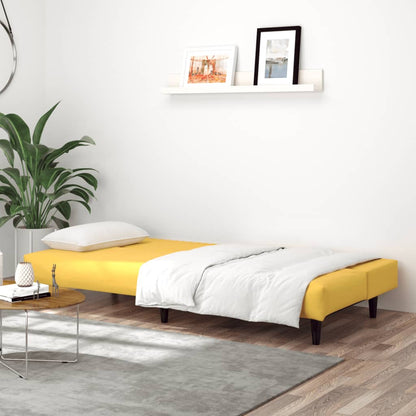 Slaapbank Felix - multifunctioneel - geel