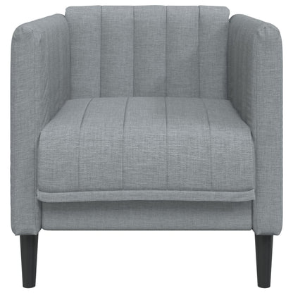Fauteuil Sophie - linnen - lichtgrijs