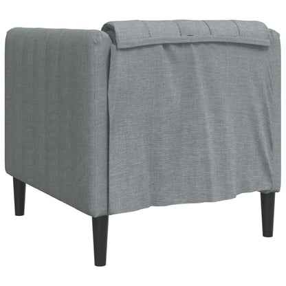 Fauteuil Sophie - linnen - lichtgrijs