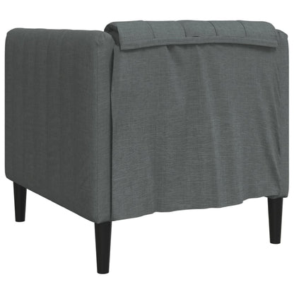 Fauteuil Sophie - linnen - donkergrijs