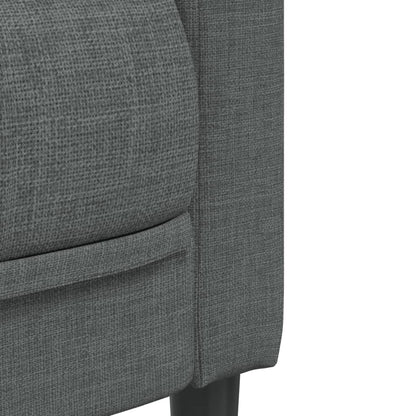 Fauteuil Sophie - linnen - donkergrijs