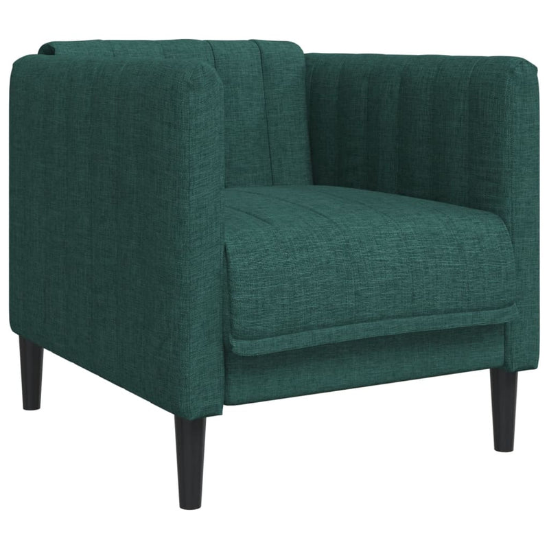 Fauteuil Sophie - linnen - donkergroen – extra afbeelding