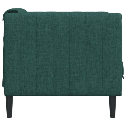Fauteuil Sophie - linnen - donkergroen