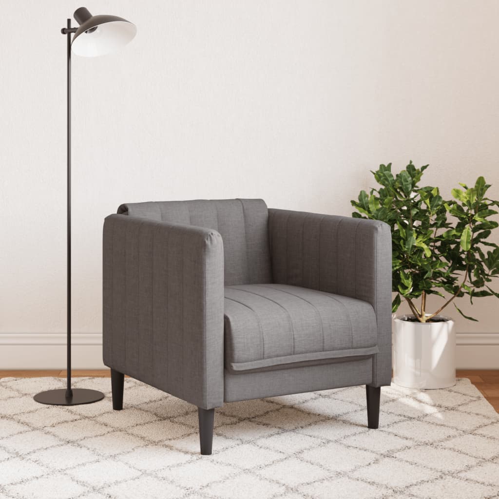 Fauteuil Sophie - linnen - taupe