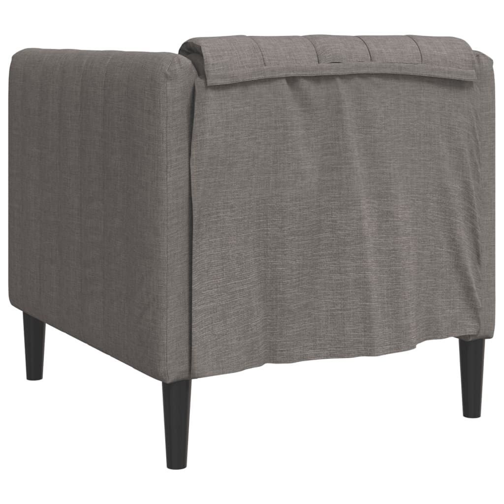 Fauteuil Sophie - linnen - taupe