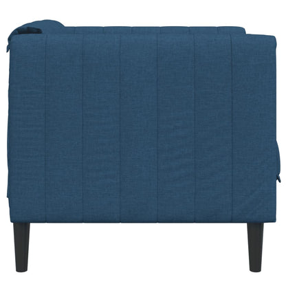 Fauteuil Sophie - linnen - blauw