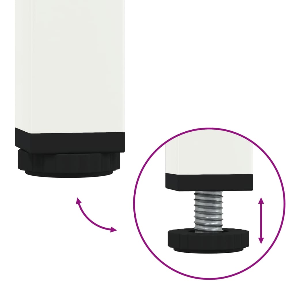 Nachtkastje Louise - staal