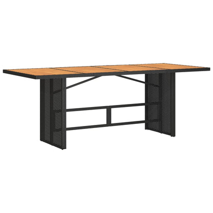 Tuinset  Tibbe - 7-delig - met kussens - zwart