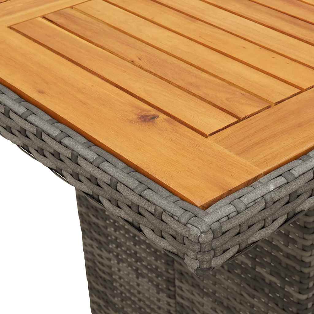 Tuinset  Tibbe - 7-delig - met kussens - grijs