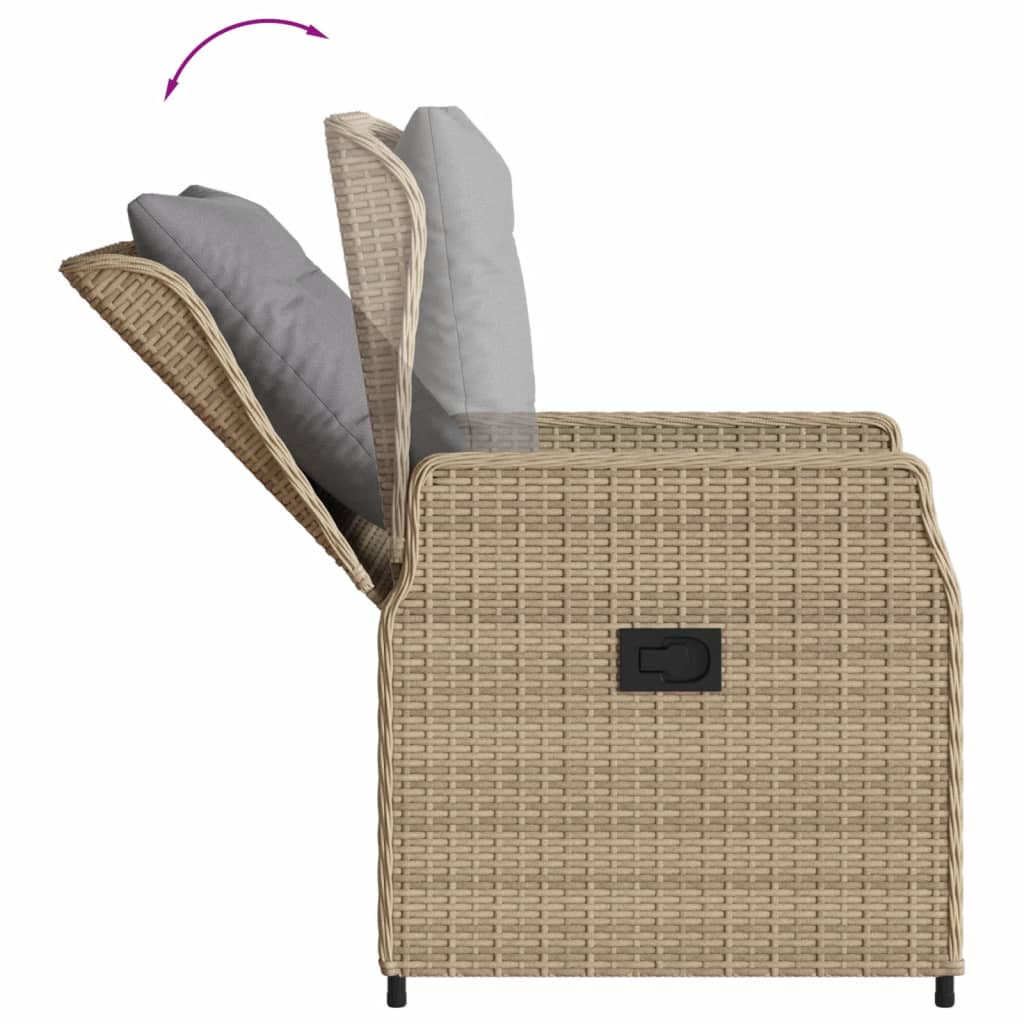 Tuinset  Tibbe - 7-delig - met kussens - beige