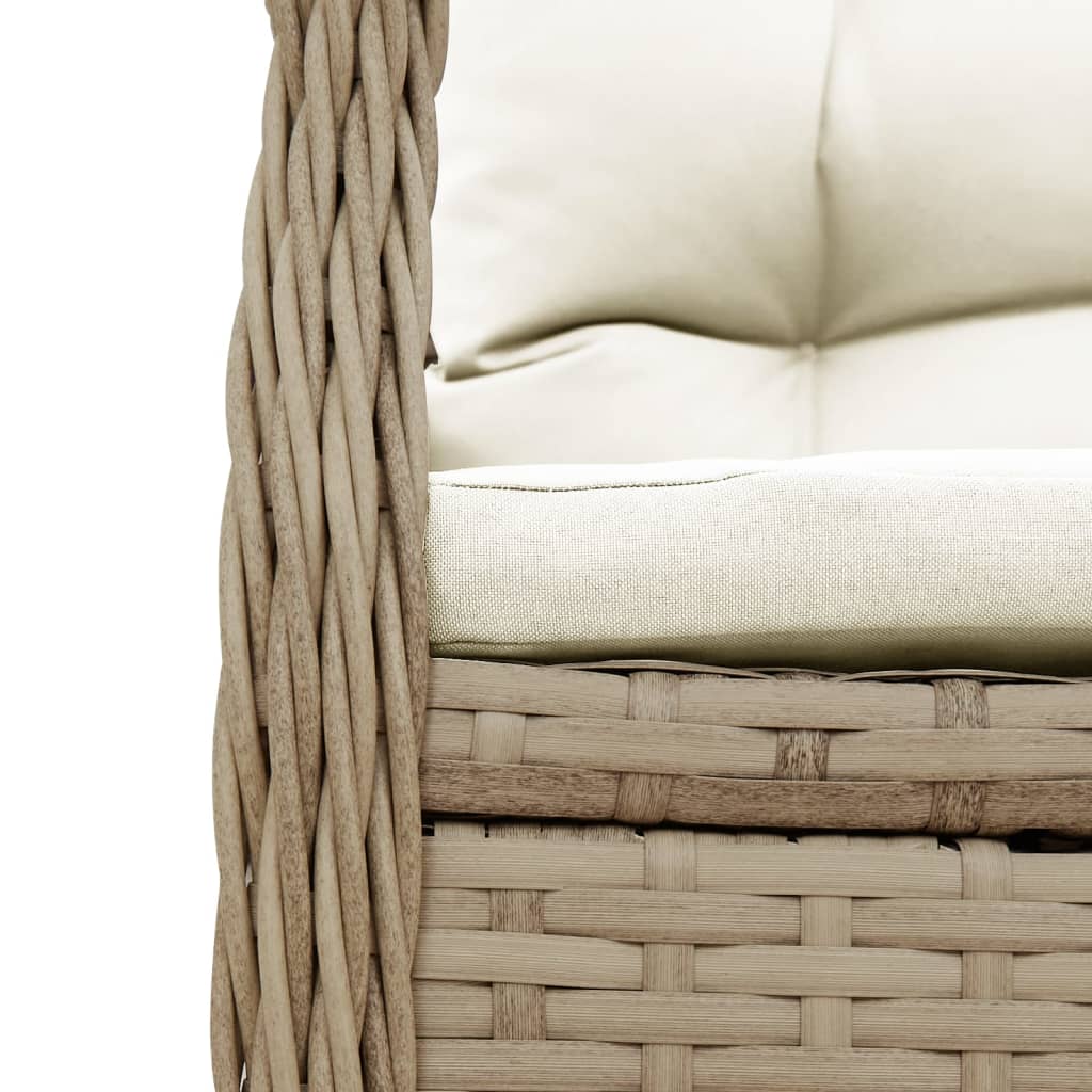 Tuinset  Tibbe - 7-delig - met kussens - beige en crème