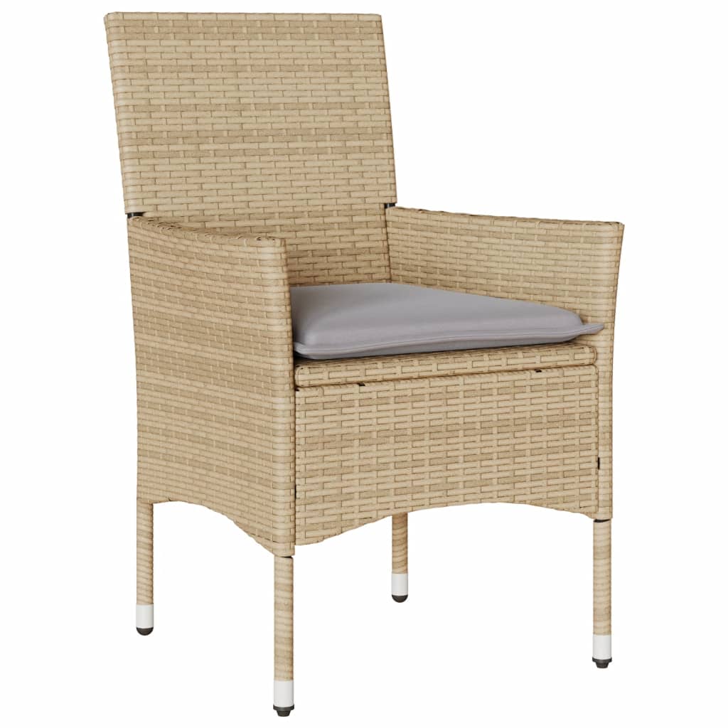 Tuinset Evert - 9-delig - met kussens - beige