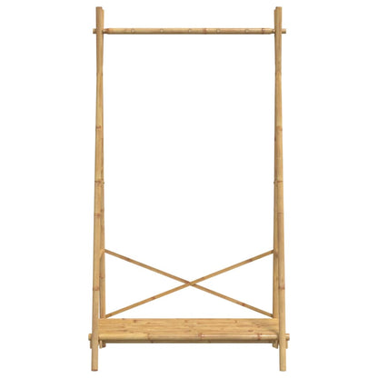 Kledingrek Met Schap 102X50X190 Cm Bamboe