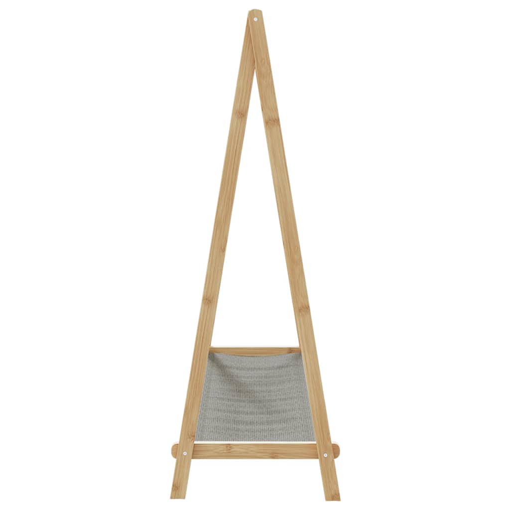 Kledingrek Met Schappen 106X34X102 Cm Bamboe