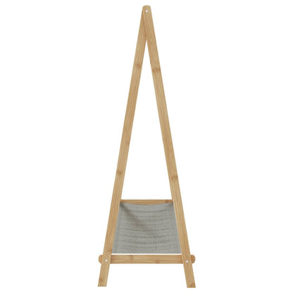 Kledingrek Met Schappen 106X34X102 Cm Bamboe
