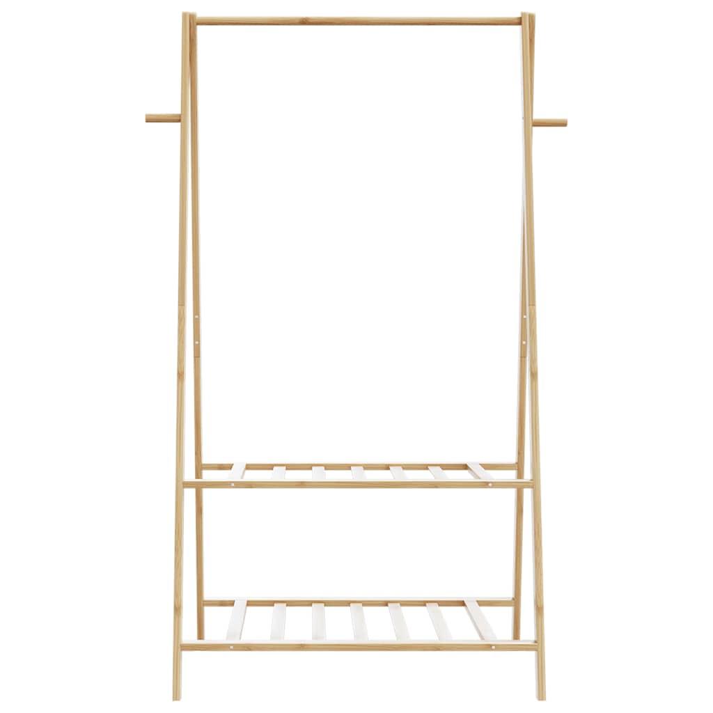 Kledingrek Met Schappen 96X45,5X150,5 Cm