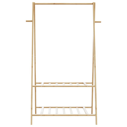 Kledingrek Met Schappen 96X45,5X150,5 Cm