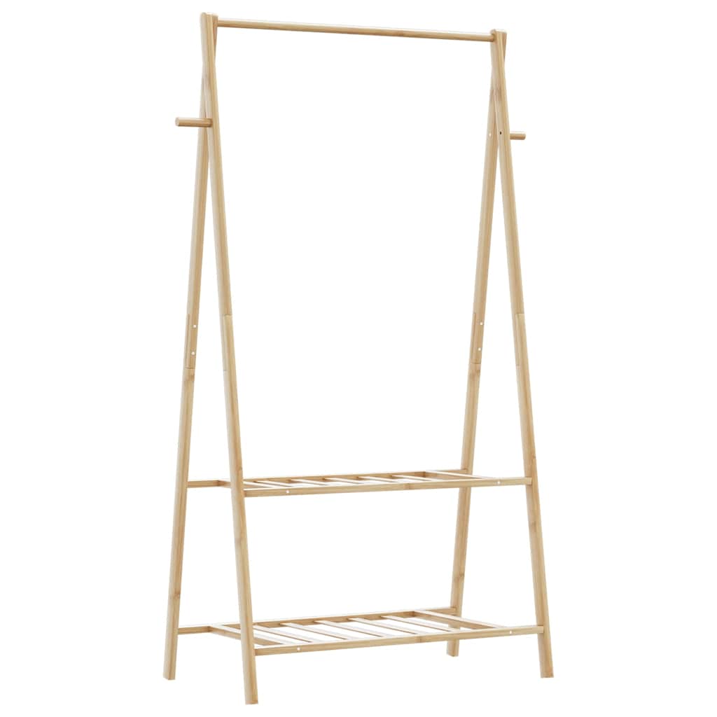 Kledingrek Met Schappen 96X45,5X150,5 Cm